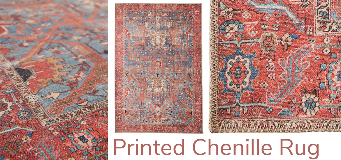 Printed Chenille Carpet